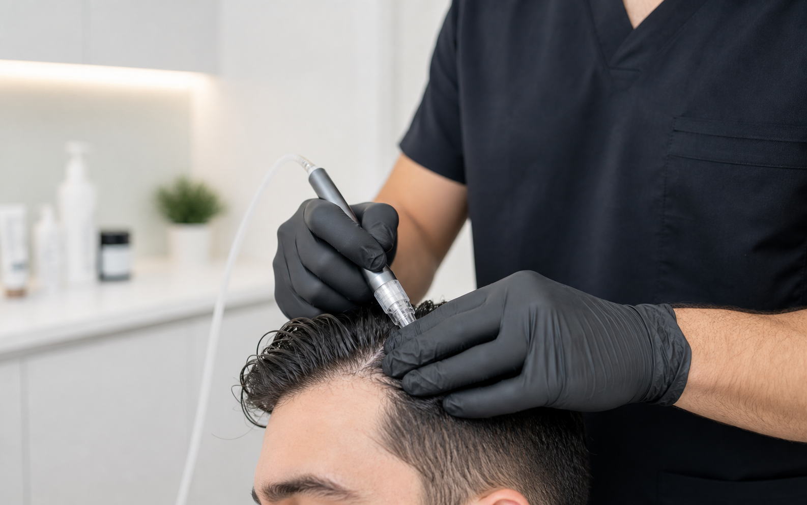 Tratamiento Hydracapilar en clinica capilar